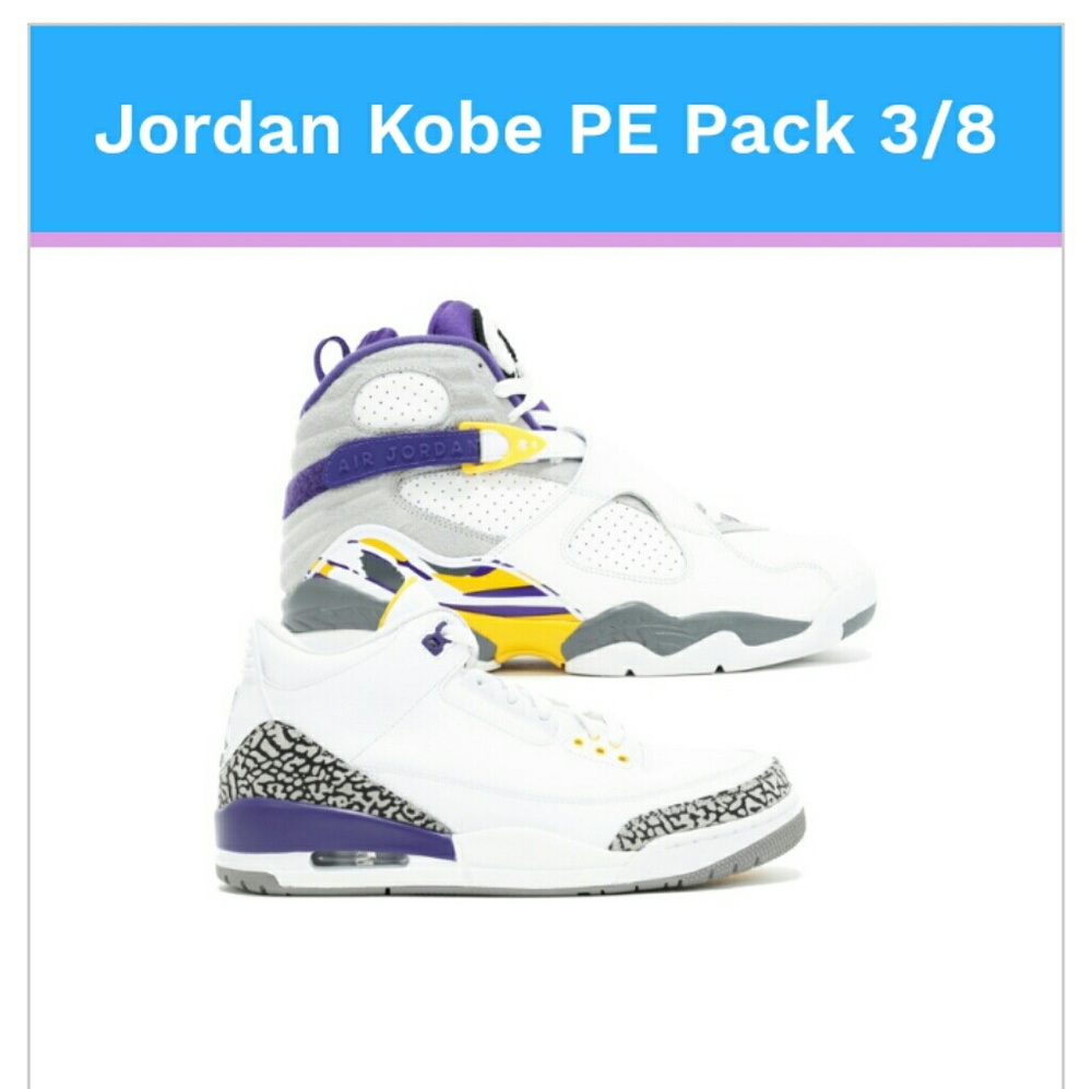 Pre owned Jordan/Kobe pack